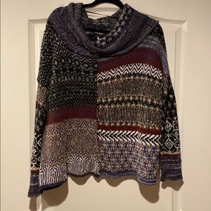 Free People cowl neck sweater